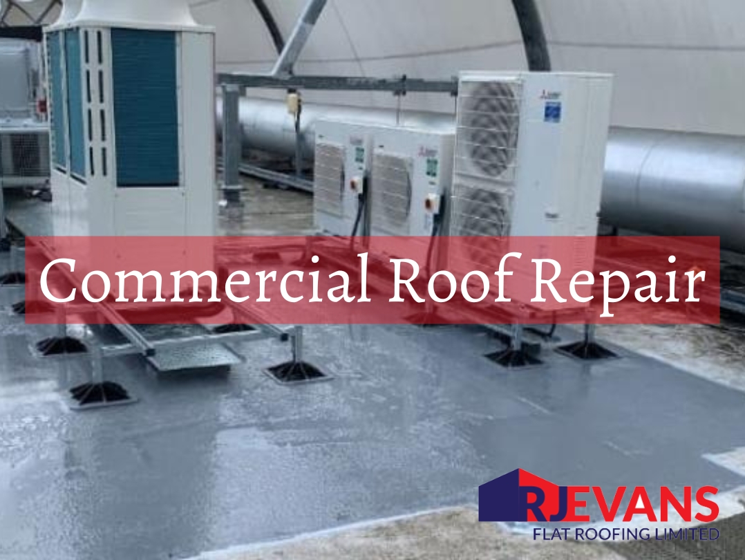 Commercial asphalt roof repair and maintenance services