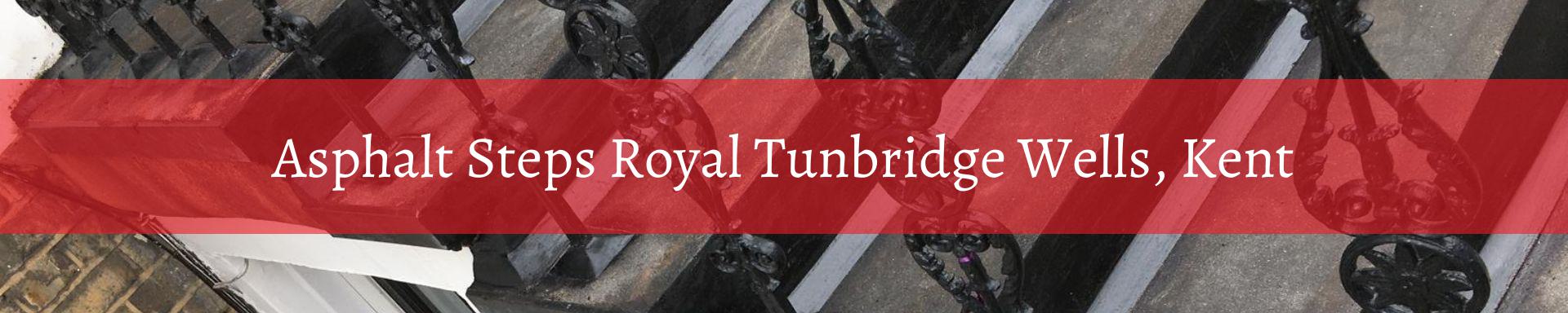 asphalt-steps-Royal Tunbridge Wells, Kent