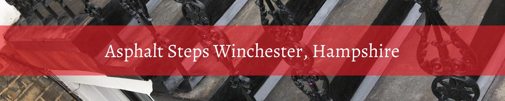asphalt-steps-Winchester, Hampshire